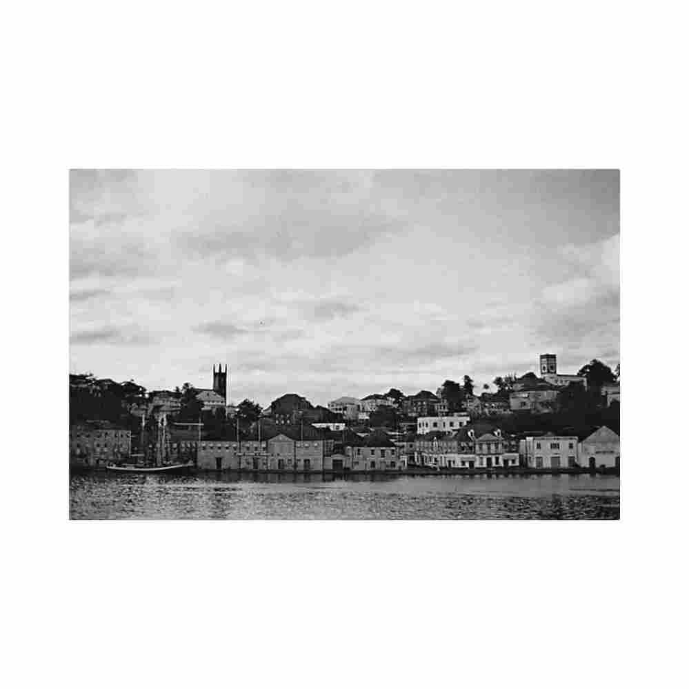 grenada st george s section of the city grenada tourist trade dev board Vintage A4 Photo Print