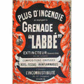 grenade labbe vers 1890 2 Advert A4 Photo Print