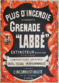 grenade labbe vers 1890 4 Advert A4 Photo Print