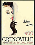 grenoville lipstick Advert A4 Photo Print