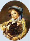greu A Boy Art A4 Photo Print