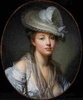 greu The White Hat Art A4 Photo Print