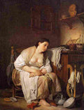 greu The lazy Italian Art A4 Photo Print