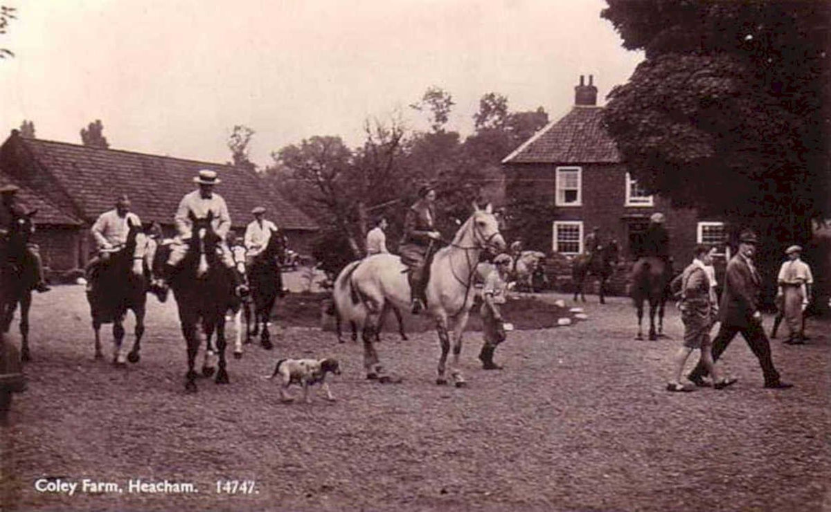 grey farm heachamVintage 1880s 1900s A4 Photo Print