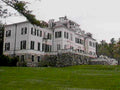 grey mansion estate 11980s 1990s A4 Photo Print