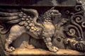 griffin relief marble 1980s 1990s A4 Photo Print