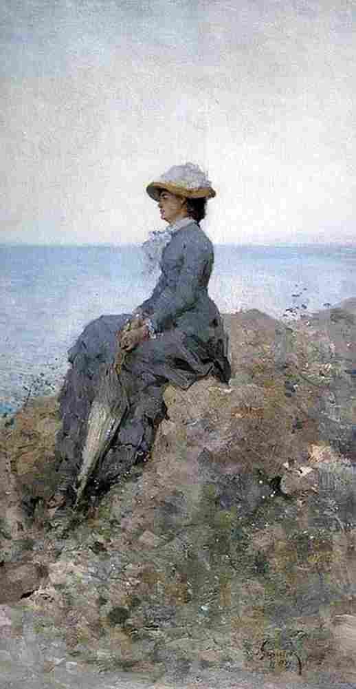 grig On the Sea Shore Art A4 Photo Print