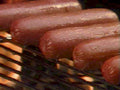grilled hot dogs1980s 1990s A4 Photo Print