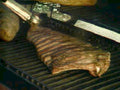 grilled ribeye steak1980s 1990s A4 Photo Print