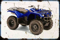 grizzly 350 automatic Yamaha Aged A4 Photo Print