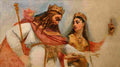 gros clovis and clotilde Art A4 Photo Print