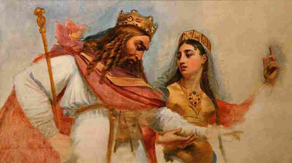gros clovis and clotilde Art A4 Photo Print