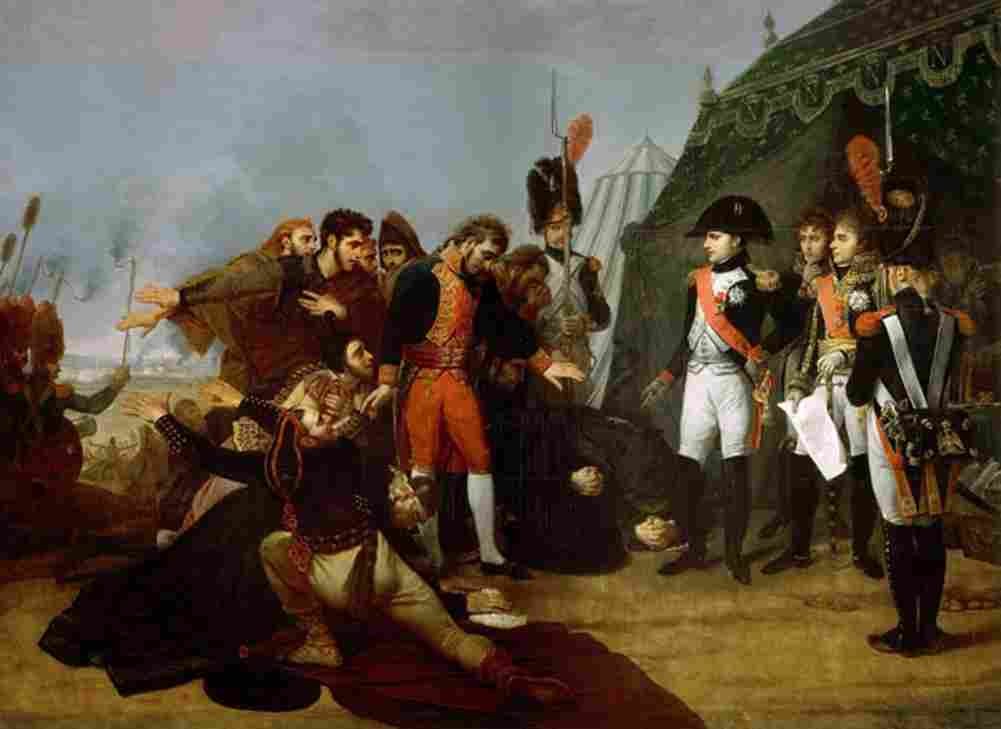 gros napoleon accepts the surrender of madrid Art A4 Photo Print
