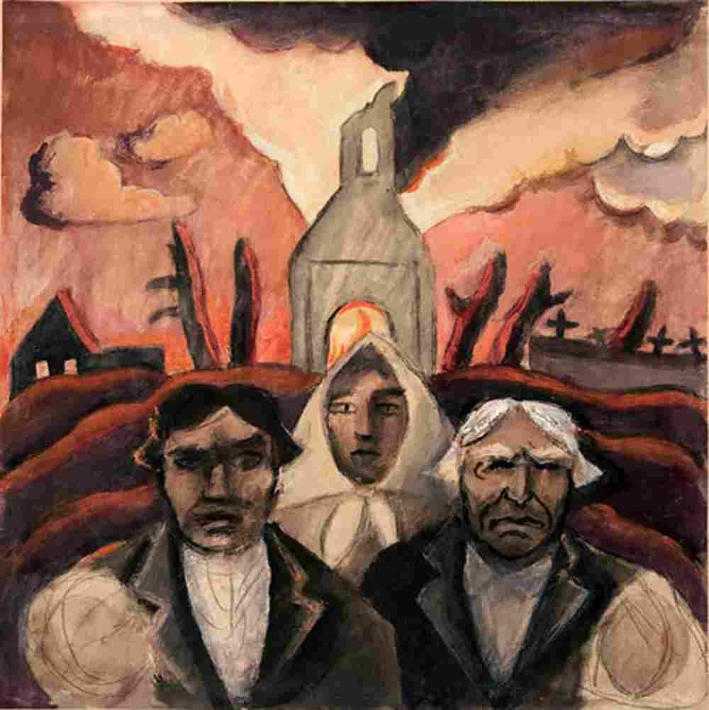 grosvalds refugees Art A4 Photo Print
