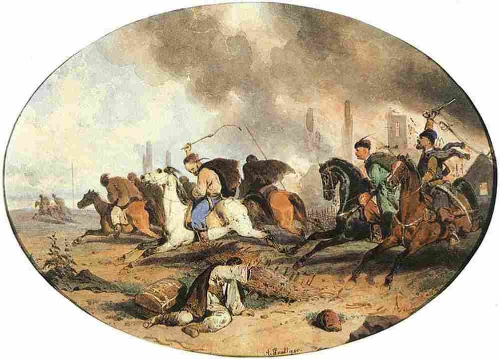 grot Tatars in Escaping Art A4 Photo Print