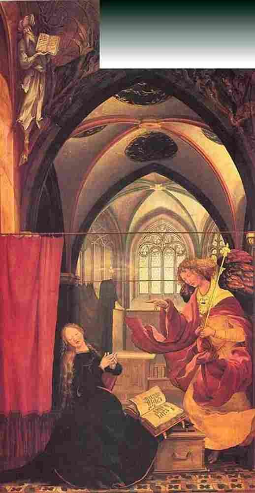 grun Annunciation Art A4 Photo Print