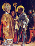 grun Disputation of st Erasmus and st Maurice Art A4 Photo Print