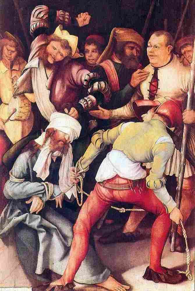 grun The Mocking of Christ Art A4 Photo Print