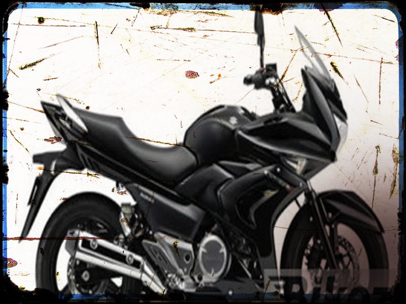 gsr250f Suzuki A4 Photo Print Motorbike Vintage Aged