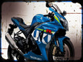 gsx r1000 A4 Photo Print Motorbike Vintage Aged