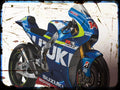 gsx rr Suzuki A4 Photo Print Motorbike Vintage Aged