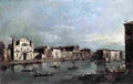 gua Grand Canal with Santa Lucia Art A4 Photo Print