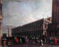 gua Piazzetta with the Libreria Vecchia Art A4 Photo Print