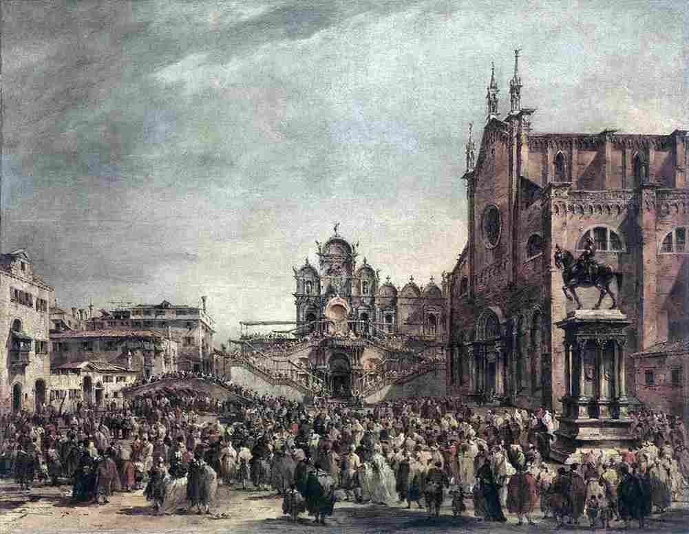 gua Pope Pius VI Blessing the People Art A4 Photo Print