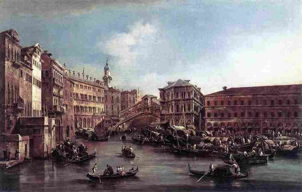 gua The Rialto Bridge Art A4 Photo Print