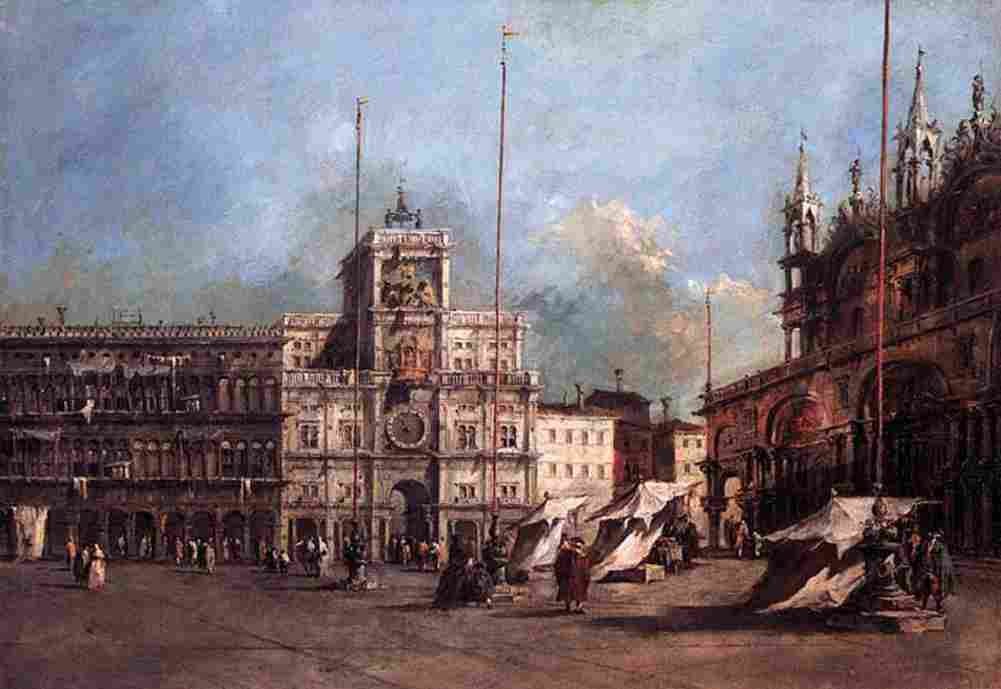 gua The Torre dellOrologio Art A4 Photo Print
