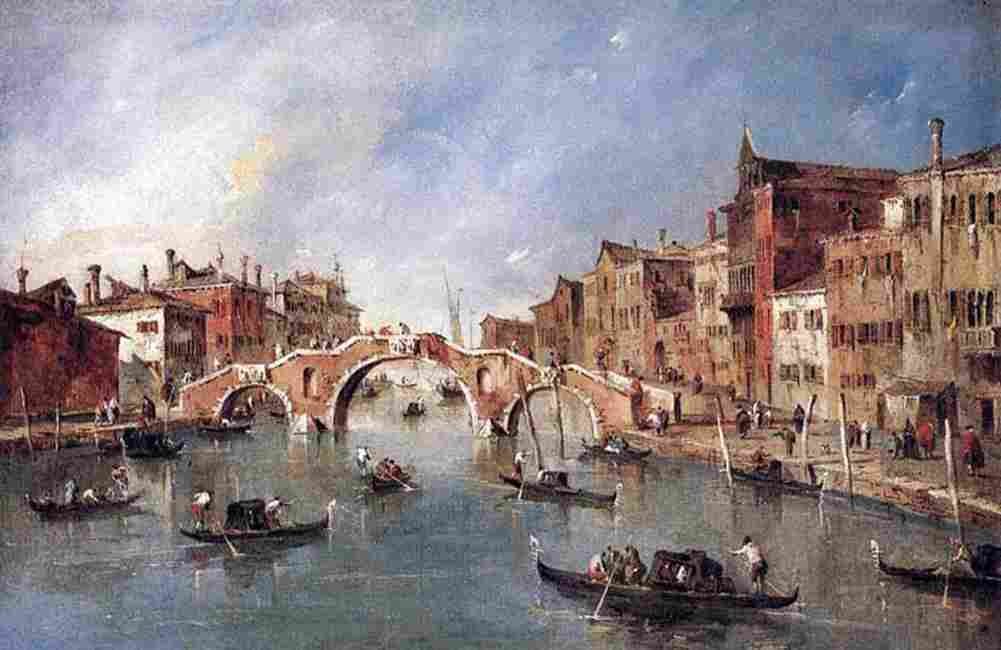 gua Three Arched Bridge Art A4 Photo Print