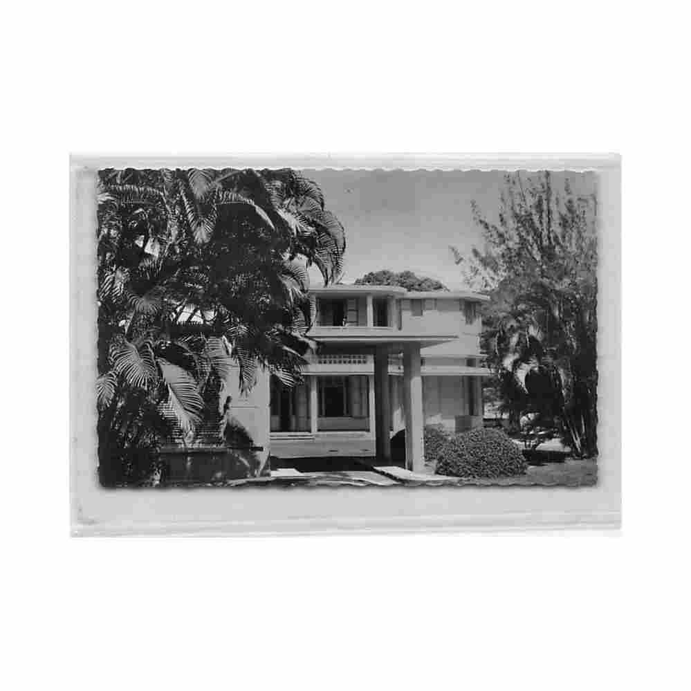 guadeloupe basse terre la prefecture cour interieure ed cabe 13 Vintage A4 Photo Print