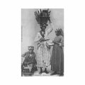 guadeloupe marchande de lait ed phos Vintage A4 Photo Print
