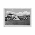 guadeloupe pointe a pitre aeroport du raizet douglas dc 8 ed prisunic 3362 Vintage A4 Photo Print