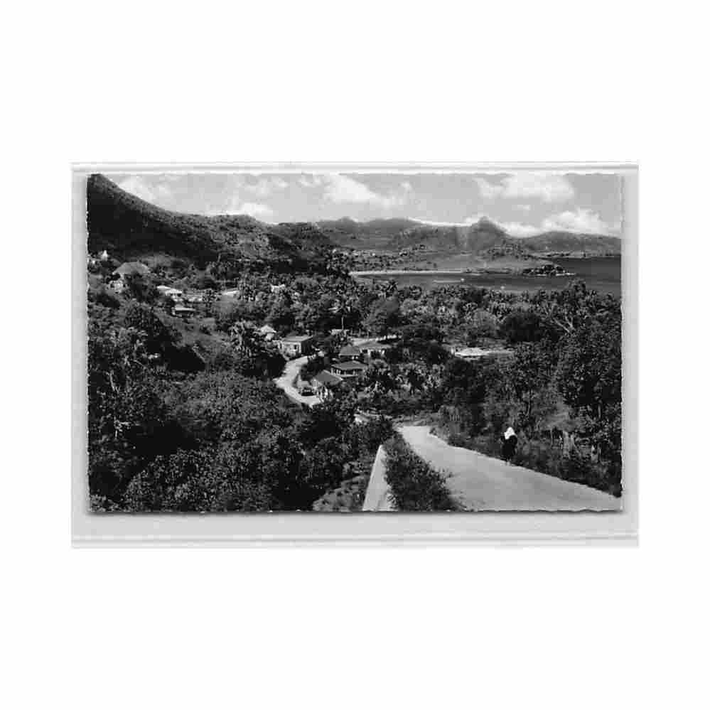 guadeloupe saint barthelemy quartier de lorient ed stak 10 Vintage A4 Photo Print
