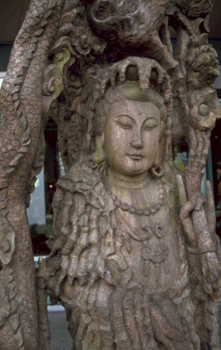 guan yin statue 1980s 1990s A4 Photo Print 42