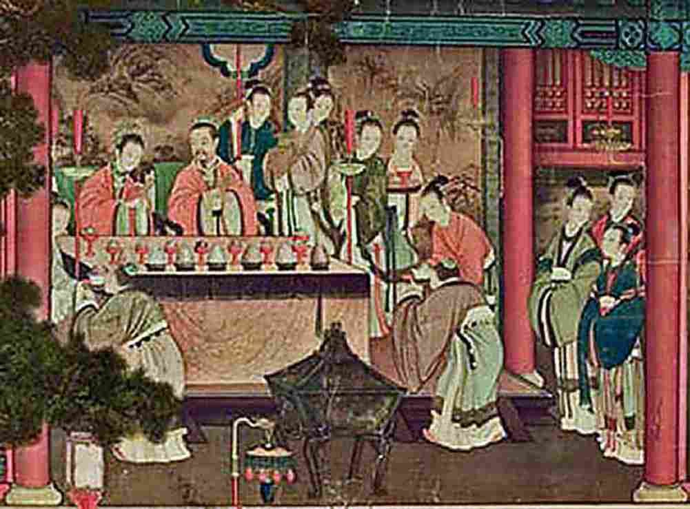guanpeng ding Xiwangmu Visiting Emperor Wu of Han Art A4 Photo Print