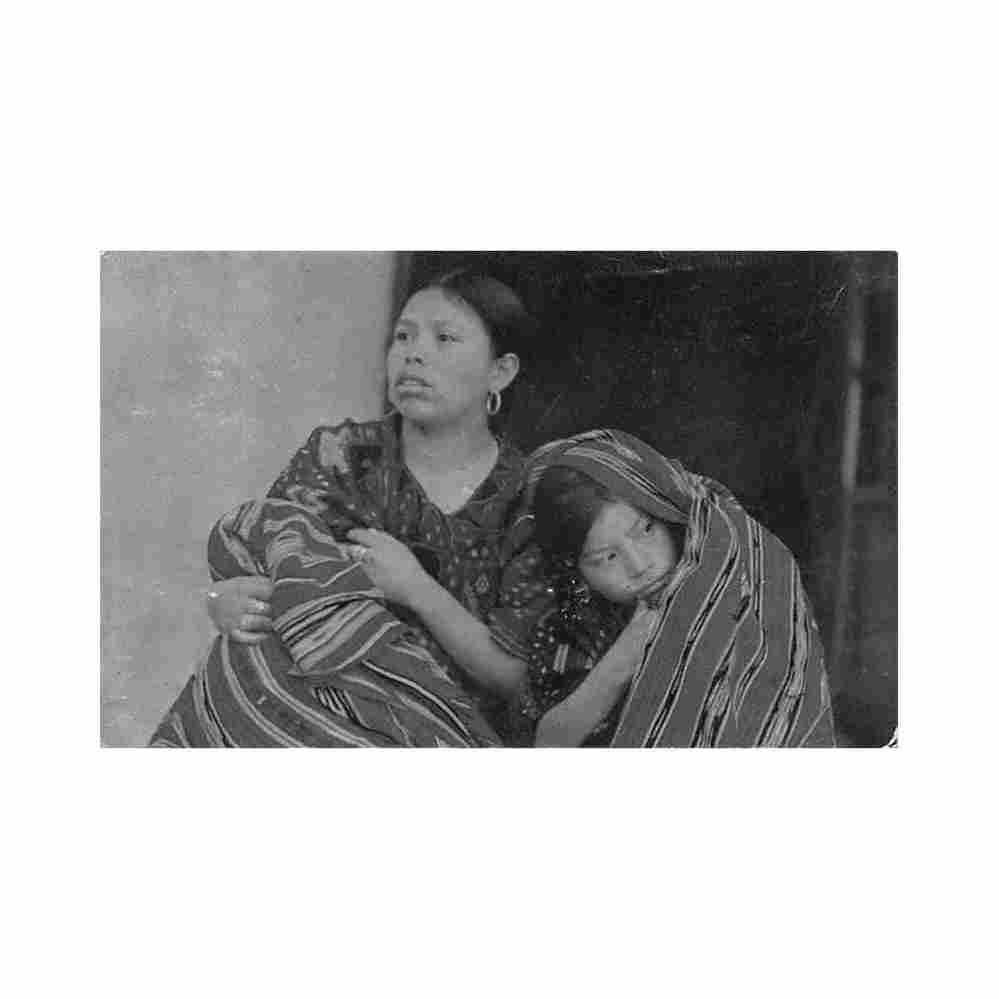 guatemala madre indigena de chichicastenango b zadik co Vintage A4 Photo Print