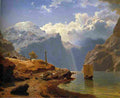 gude From Hardanger Art A4 Photo Print
