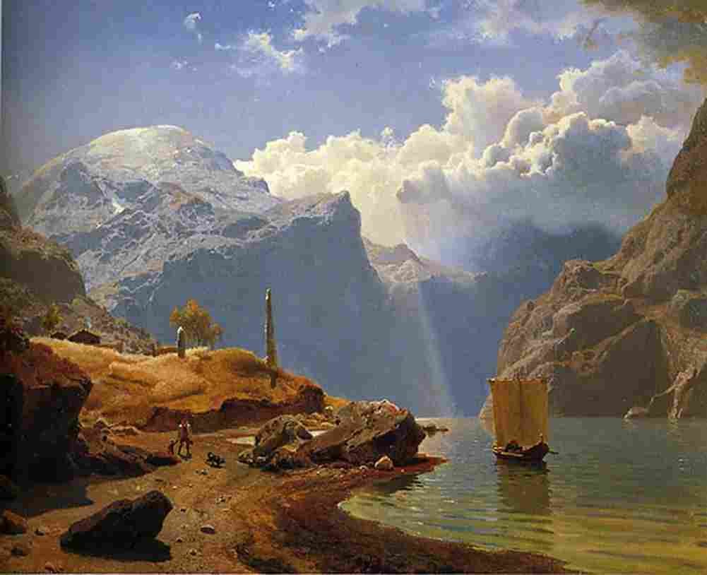gude From Hardanger Art A4 Photo Print