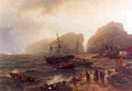 gude Port of Refuge on the Norwegian Coast Art A4 Photo Print
