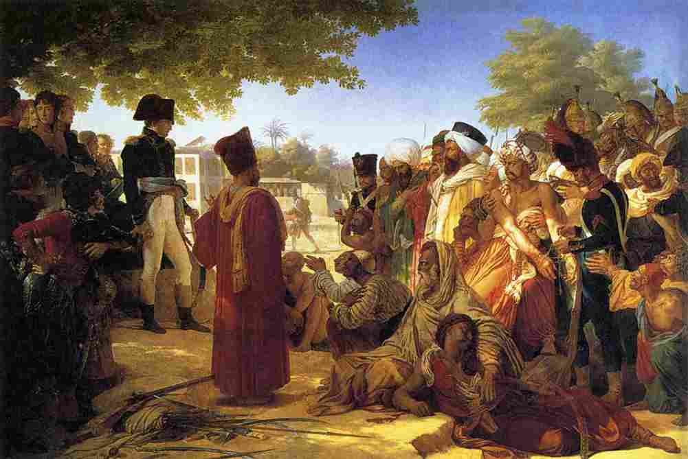 guerin napoleon pardoning the rebels at cairo Art A4 Photo Print
