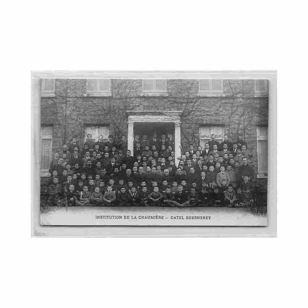 guernsey catel castel institution la chaumiere Vintage A4 Photo Print