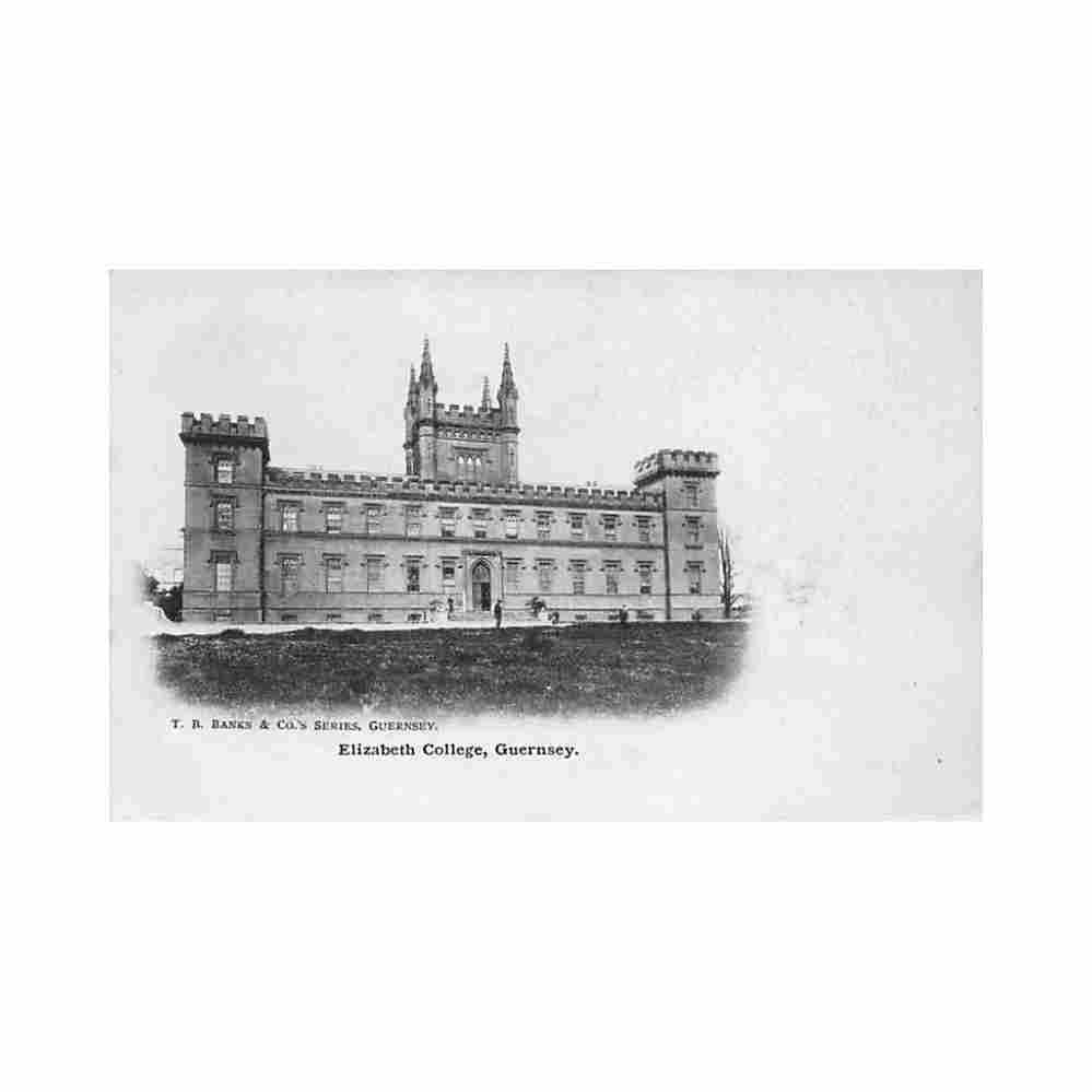 guernsey elizabeth college t b banks co s series Vintage A4 Photo Print