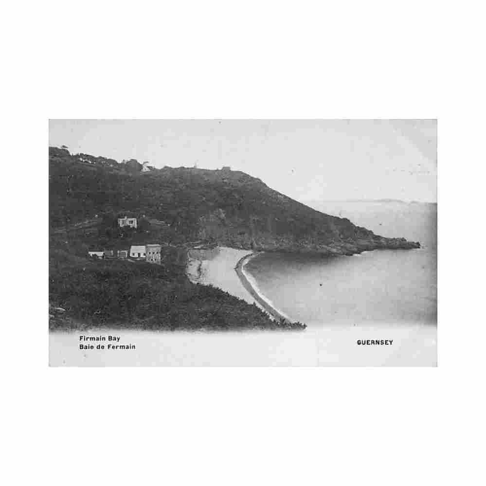 guernsey firmain bay unknwon Vintage A4 Photo Print