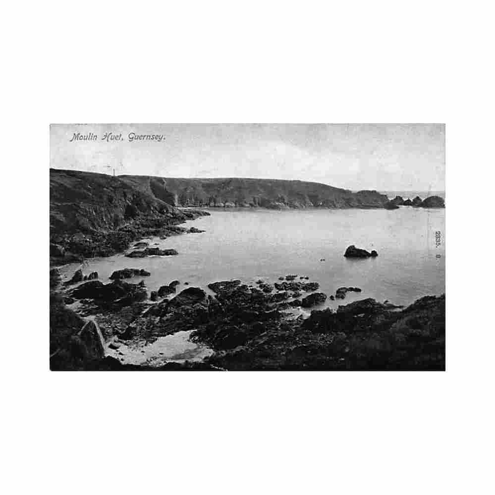 guernsey moulin huet unknwon Vintage A4 Photo Print