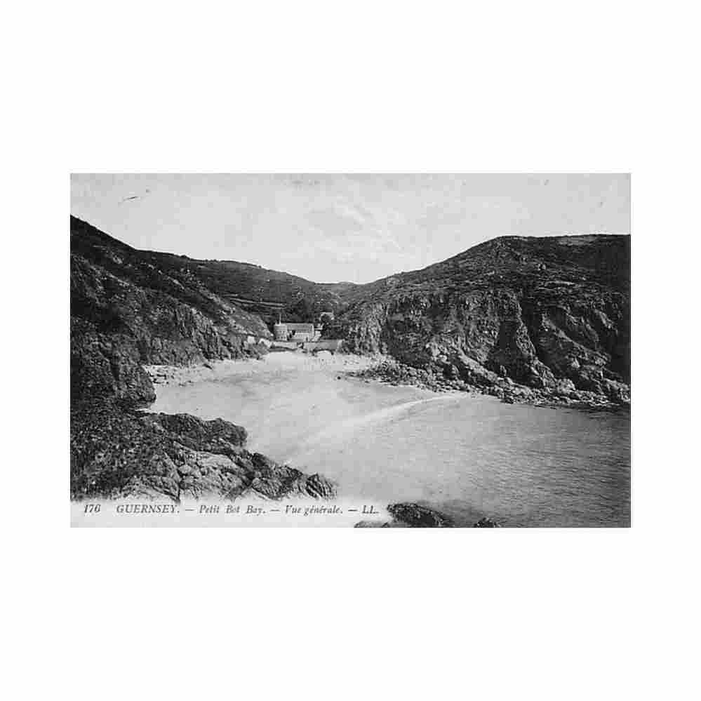 guernsey petit pot bay general view levy ll 176 Vintage A4 Photo Print