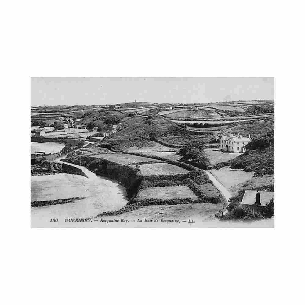 guernsey rocquaine bay levy ll 130 Vintage A4 Photo Print