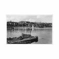 guernsey st peter port glimpse from castle walk Vintage A4 Photo Print