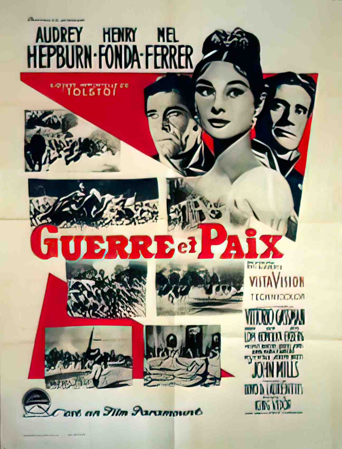 guerre et paix pt Advert A4 Photo Print